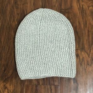 Forever 21 Gray Knit Beanie Hat